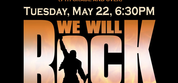 AUDITIONS – We Will Rock You